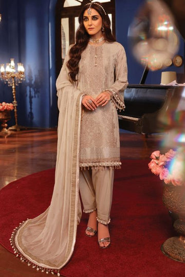 Alkaram FC-4A-22-Ivory Festive Eid Lawn 2022 Online Shopping